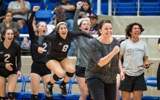 VOLLEYBALL: Clark 3, O'Connor 2: Cougars defeated #1 ranked Panthers ...