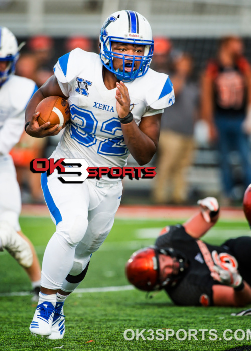 #ok3sports, high, school, ok3sports, Beavercreek high school, Beavercreek football, Beavercreek Beavers football, Xenia high school, Xenia football, Xenia Buccaneers high school football, high school football, brett cherry, christopher lawrence, maurice wilson, sincere wells, Sebastian Rendon