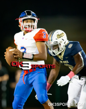 #ok3sports, sports photography, heritage hall football, heritage hall chargers football, heritage hall high school football, john marshall bears, john marshall football, john marshall bears football, football, high school football, high school sports, B. J. Zigler, Jalen Shells, elian morales, dorien middleton, jackson jobe, robert mbroh, phillip smitherman, jayden williams