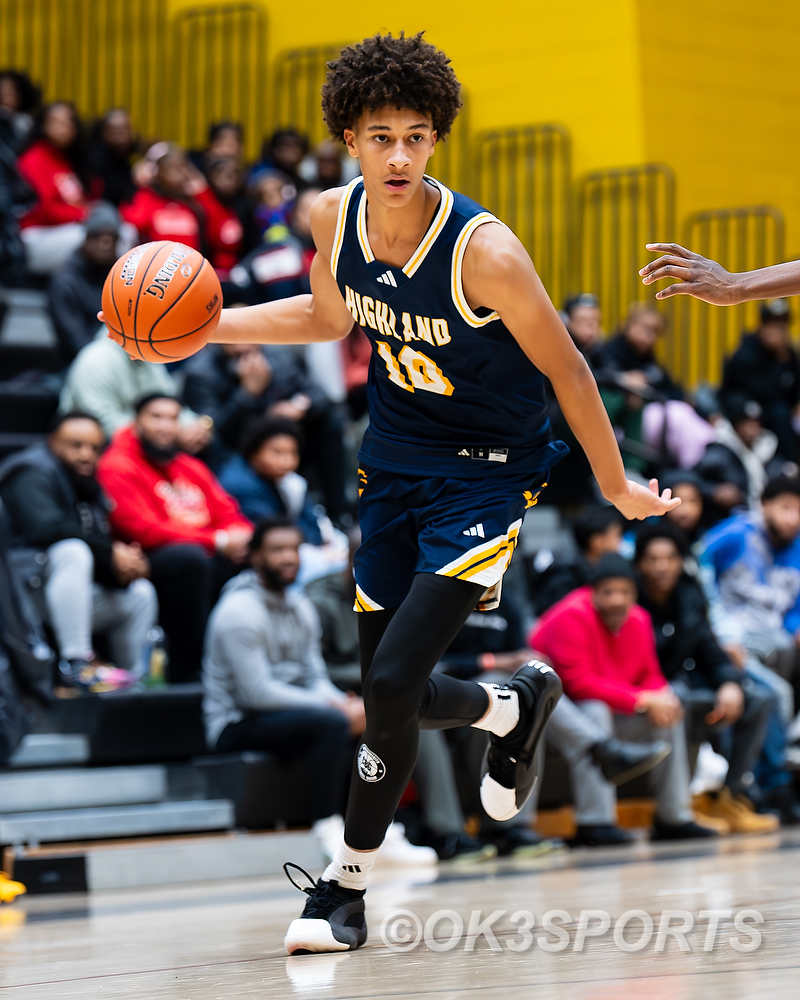 OK3Sports coverage of the DMV Tip Off Classic featuring Friendship Tech (DC), Arch Bishop Carroll, Highland School, St’John’s, Riverdale Baptist, Frederick Douglas and many more on Saturday, December 21, 2024, at North Point Hgh School in Waldorf, MD. Photo: OK3Sports/Olen Kelley III