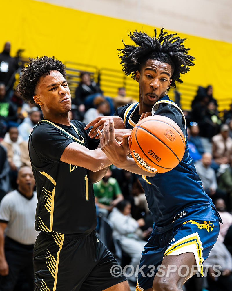 OK3Sports coverage of the DMV Tip Off Classic featuring Friendship Tech (DC), Arch Bishop Carroll, Highland School, St’John’s, Riverdale Baptist, Frederick Douglas and many more on Saturday, December 21, 2024, at North Point Hgh School in Waldorf, MD. Photo: OK3Sports/Olen Kelley III