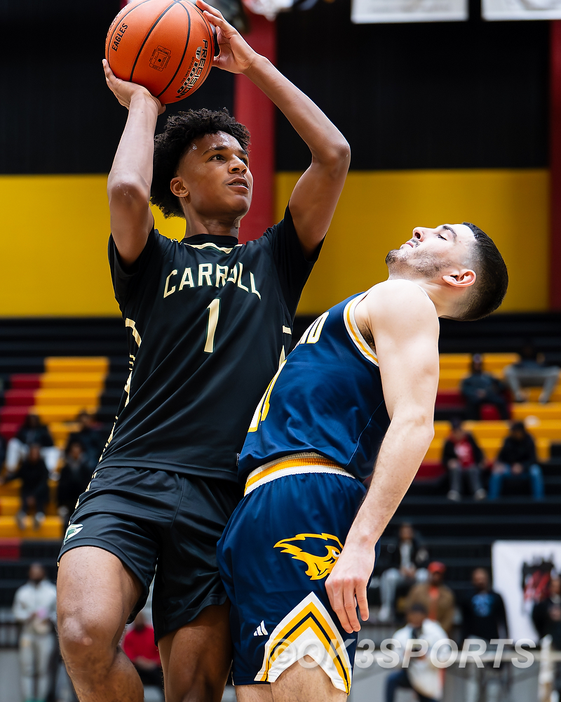 OK3Sports coverage of the DMV Tip Off Classic featuring Friendship Tech (DC), Arch Bishop Carroll, Highland School, St’John’s, Riverdale Baptist, Frederick Douglas and many more on Saturday, December 21, 2024, at North Point Hgh School in Waldorf, MD. Photo: OK3Sports/Olen Kelley III