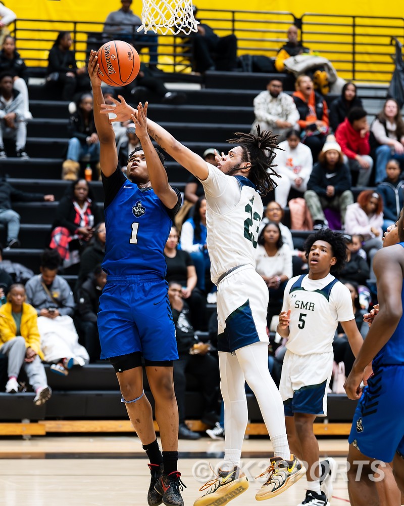 OK3Sports coverage of the DMV Tip Off Classic featuring Friendship Tech (DC), Arch Bishop Carroll, Highland School, St’John’s, Riverdale Baptist, Frederick Douglas and many more on Saturday, December 21, 2024, at North Point Hgh School in Waldorf, MD. Photo: OK3Sports/Olen Kelley III