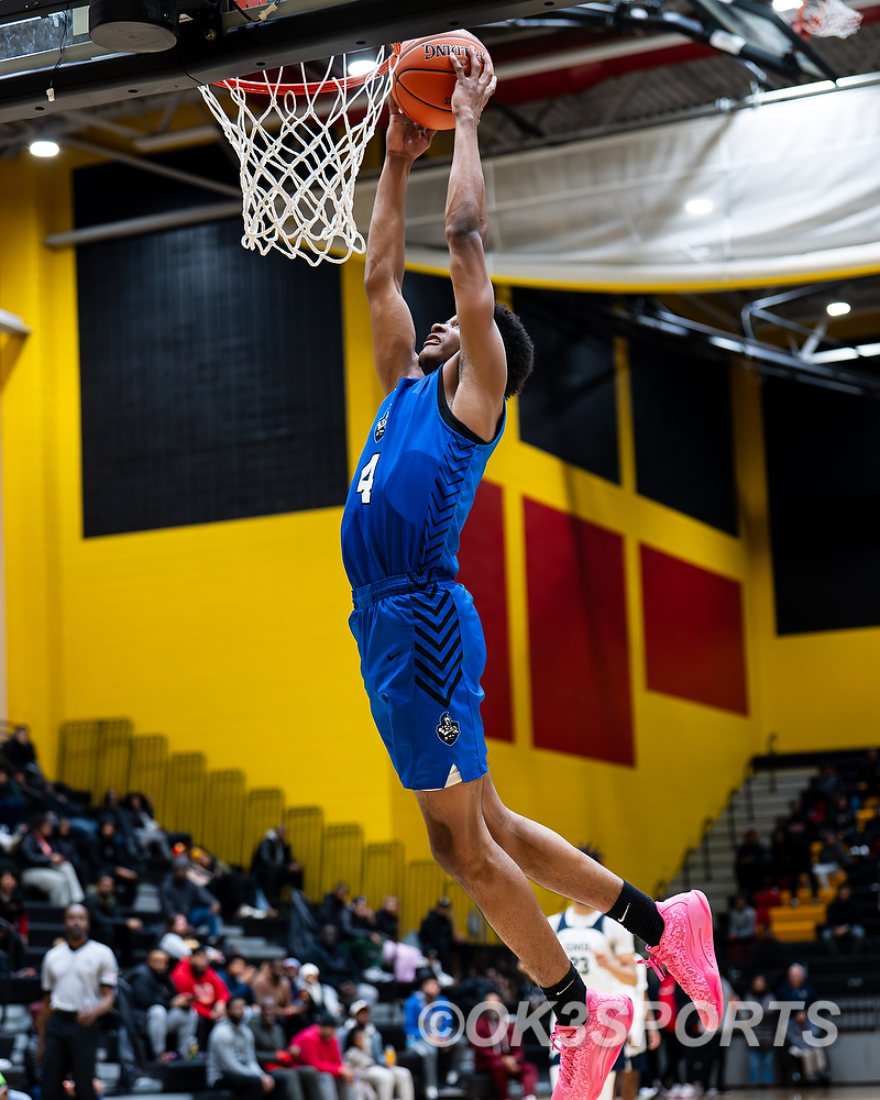 OK3Sports coverage of the DMV Tip Off Classic featuring Friendship Tech (DC), Arch Bishop Carroll, Highland School, St’John’s, Riverdale Baptist, Frederick Douglas and many more on Saturday, December 21, 2024, at North Point Hgh School in Waldorf, MD. Photo: OK3Sports/Olen Kelley III