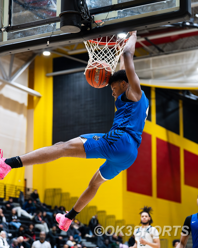 OK3Sports coverage of the DMV Tip Off Classic featuring Friendship Tech (DC), Arch Bishop Carroll, Highland School, St’John’s, Riverdale Baptist, Frederick Douglas and many more on Saturday, December 21, 2024, at North Point Hgh School in Waldorf, MD. Photo: OK3Sports/Olen Kelley III