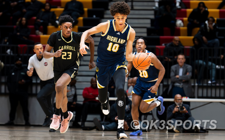 OK3Sports coverage of the DMV Tip Off Classic featuring Friendship Tech (DC), Arch Bishop Carroll, Highland School, St’John’s, Riverdale Baptist, Frederick Douglas and many more on Saturday, December 21, 2024, at North Point Hgh School in Waldorf, MD. Photo: OK3Sports/Olen Kelley III